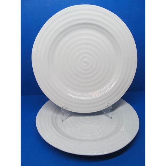 Portmeirion Sophie Conran 11" Dinner Plates Bundle of 2 - Picture 7 of 14